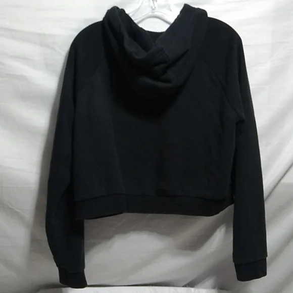 SALE! Adidas Crop/Boxy Hoodie Gently Worn Sz.L (A-75) - Picture 7 of 11